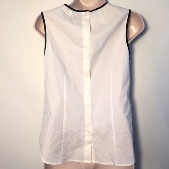 BOGO J. Crew beaded button back tank top blouse - Picture 3 of 5